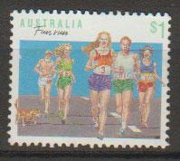 Australia SG 1192a FU  - perf 13 1/2 -  Australia Day