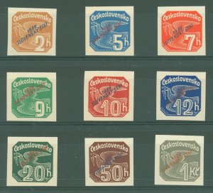 Slovakia #P1-9 Mint (NH) Single (Complete Set)