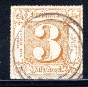 Thurn and Taxis #32 Used,   XF.   CV $150.00   ...   6340034