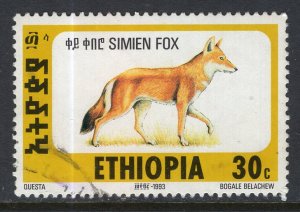 Ethiopia 1393A Fox Used VF