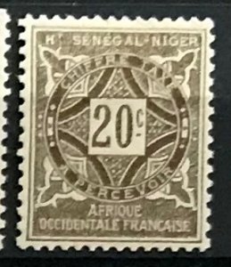 Upper Senegal & Niger #J11 MH CV$1.60