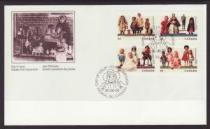 Canada 1277a Dolls Canada Post U/A FDC