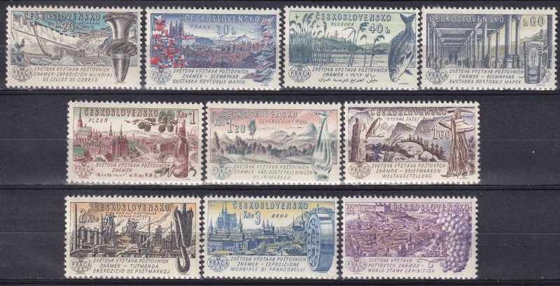 Czechoslovakia #1070-9 MNH CV $17.10 (Z4677)