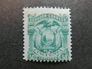 A4P45F11 Ecuador 1881 50cmh*-