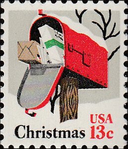 # 1730 MINT NEVER HINGED ( MNH ) RURAL MAILBOX