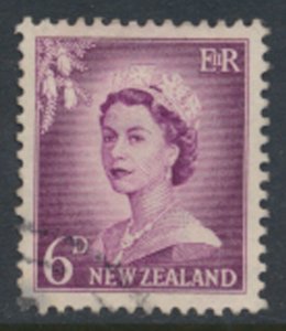 New Zealand  SC# 311  SG 750  Used   QE II Definitive 1955  see details & Scans