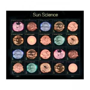 Sun Science  Forever Stamps 5 Books of 20pcs total 100pcs