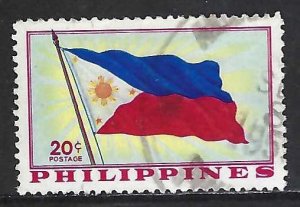 Philippines 651 VFU FLAG Z3640-3