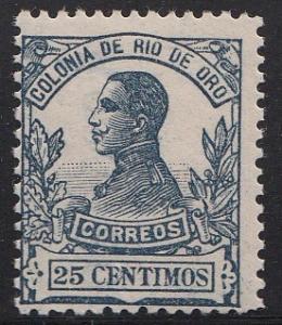 Rio De Oro Scott 77 Mint - 1912 King Alfonso XIII Issue