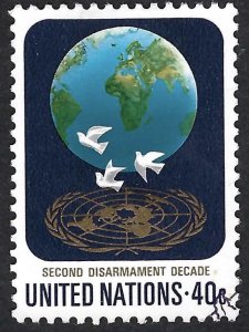 United Nations #368-370  1981 Definitives (17¢, 28¢, & 40¢). Used.