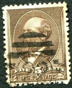 205 5c Garfield Used VF