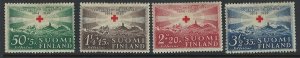 Finland Scott B35-B38 MNH! 