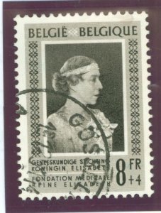Belgium #B502 Used Single (Queen)