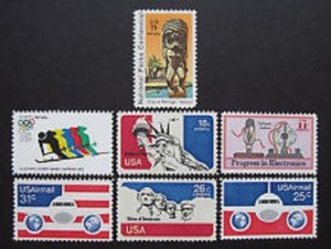 SCOTT C84-C90 SET OF 7 (1972) AIRMAILS -MNH