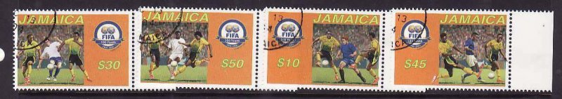 Jamaica-Sc#990-3- id8-used set-Sports-Soccer-FIFA-2004-