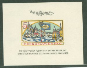 Czechoslovakia & Czech Republic #1134a Mint (NH) Souvenir Sheet