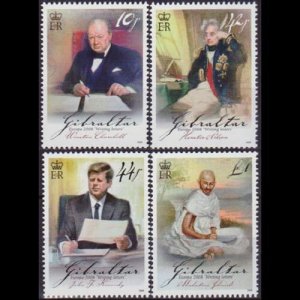 GIBRALTAR 2008 - Scott# 1142-5 Europa-Letters Set of 4 NH