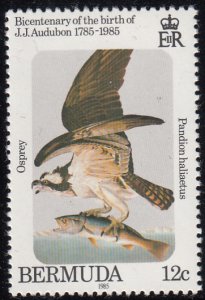 Bermuda 1985 MNH Sc #465 12c Osprey Audubon