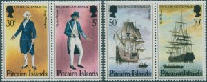 Pitcairn Islands 1976 SG167-170 American Revolution set MNH