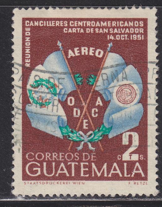 Guatemala C205 Central American States Org. 1954