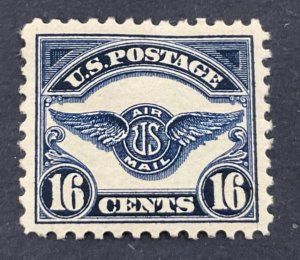 US Stamps #C1-C6 1918-1923 Complete Set of 6 Airmail stamps - VF+ - Mint LH/NH 