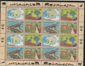 SCOTT 298-301 MNH  UN Geneva  Sheets of 16 1997