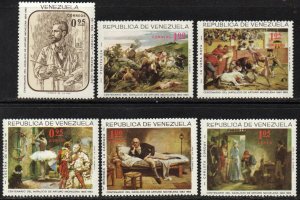 Venezuela Sc #899-901, C927-C929 MNH