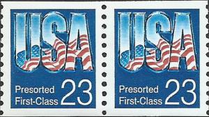 # 2606 MINT NEVER HINGED FLAG IN USA    