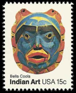 # 1837 MINT NEVER HINGED BELLA COOLA TRIBE XF+