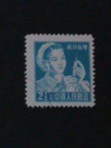 CHINA-1955-SC#276 VARIOUS PROFESSION-NURSE MNH VF RARE HARD TO FIND LAST ONE