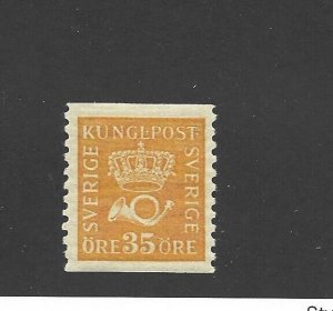 Sweden Scott 145 Unused Hinged 2021 cv $42.50