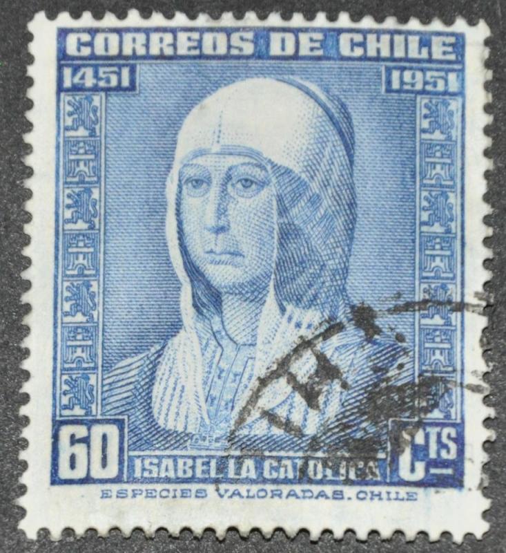 DYNAMITE Stamps: Chile Scott #263 - USED