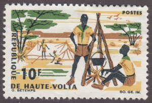 Upper Volta 168 Boy Scouts 1966