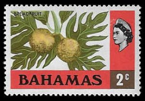 Bahamas #399 Unused OG VLH; 2c Breadfruit (1976)