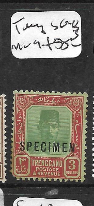 MALAYA TRENGGANU  (P3012B)  $3.00 SG 42S SPECIMEN MOG