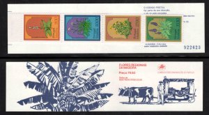 Madeira Scott 82-85a MNH** booklet pane 1982 Flower set