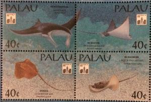 Palau 1994** Mi.686-89 Marine Life MNH [21;53]