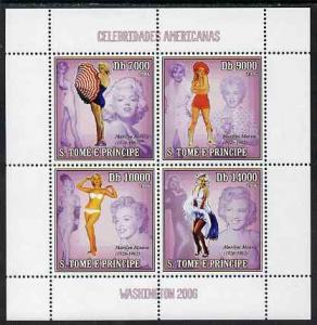 St Thomas & Prince Islands 2006 Washington 2006 Stamp...