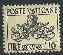 Vatican City + Scott # J15 - MH