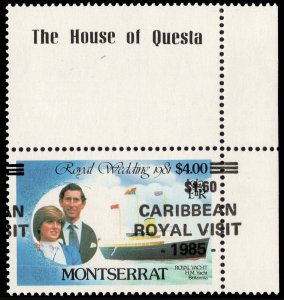 Montserrat Scott 578 Mint never hinged.