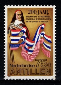 Netherlands Antilles 1982 Bicentenary Netherlands–US Dipl. Rel., 75c [Mint]