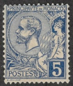 Monaco #13 Mint Hinged 10% of SCV $50.00 **FREE SHIPPING**