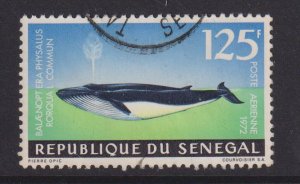 Senegal   #C118   used   1972  whale 125fr