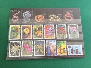 Tanzania Plants and Snakes Stamps R43566