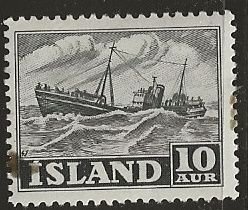 Iceland ^ Scott # 258  - Used