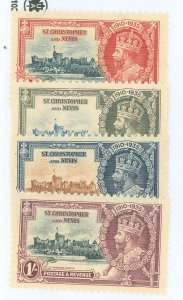 St. Kitts-Nevis #72-75  Single (Complete Set)