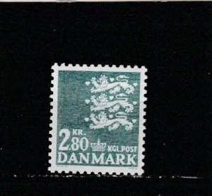 Denmark  Scott#  643  MNH  (1979 State Seal)