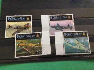 Gibraltar 2013 mint never hinged stamps Planes A15367