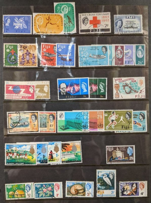 EDW1949SELL : FIJI Nice, ALL DIFFERENT collection in PERFECT SCOTT CAT ORDER