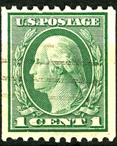 U.S. #486 Used Tiny Corner Crease